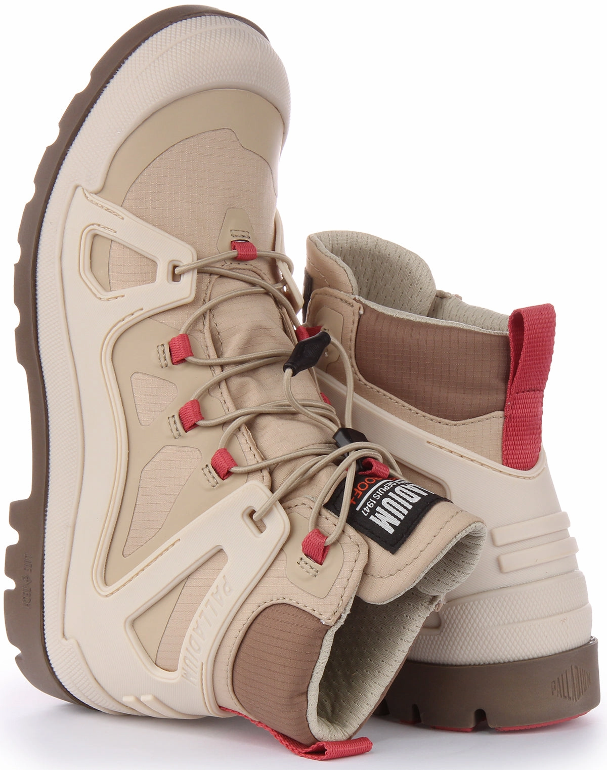 Palladium Pampa Lite  In Beige Waterproof Versatile Look