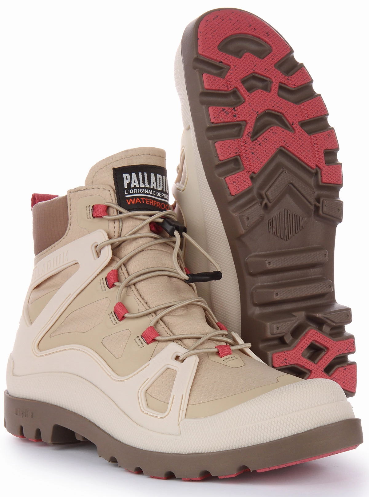 Palladium Pampa Lite  In Beige Waterproof Versatile Look