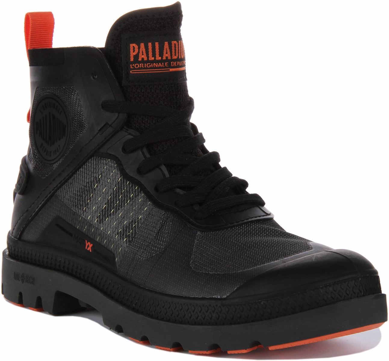 Palladium Pampa Lite In Black Heavy Duty Fit