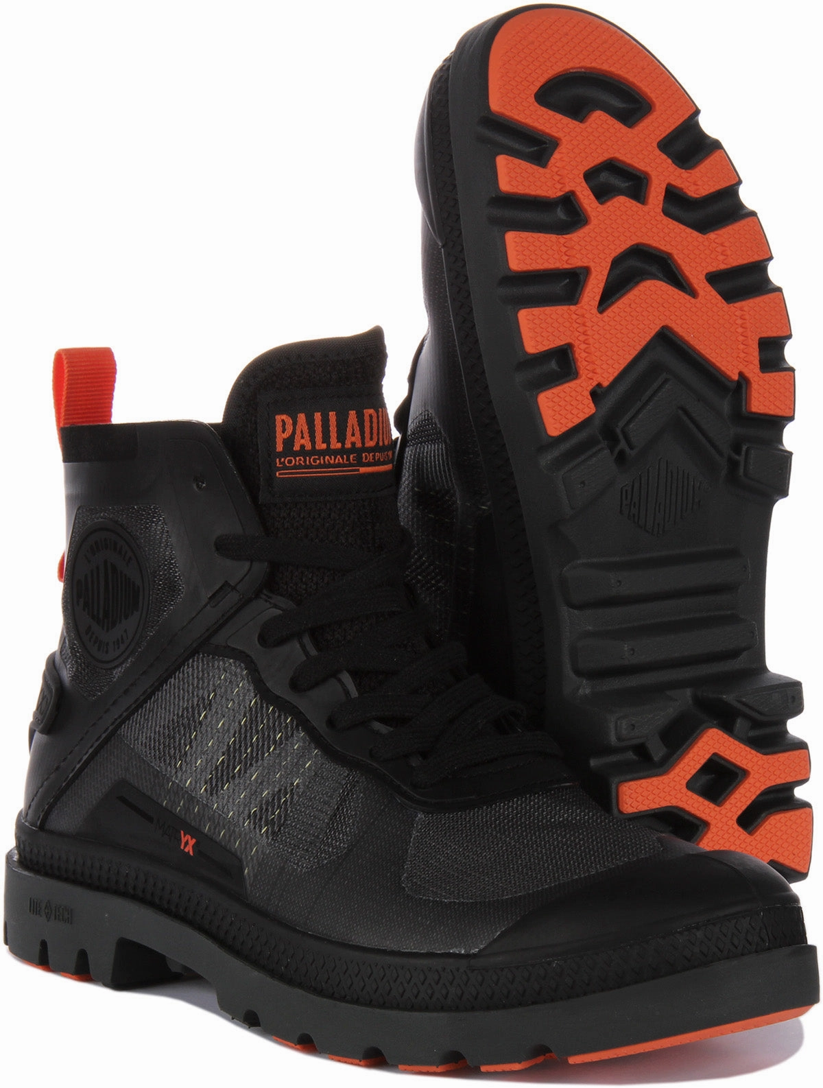 Palladium Pampa Lite In Black Relaxed Fit