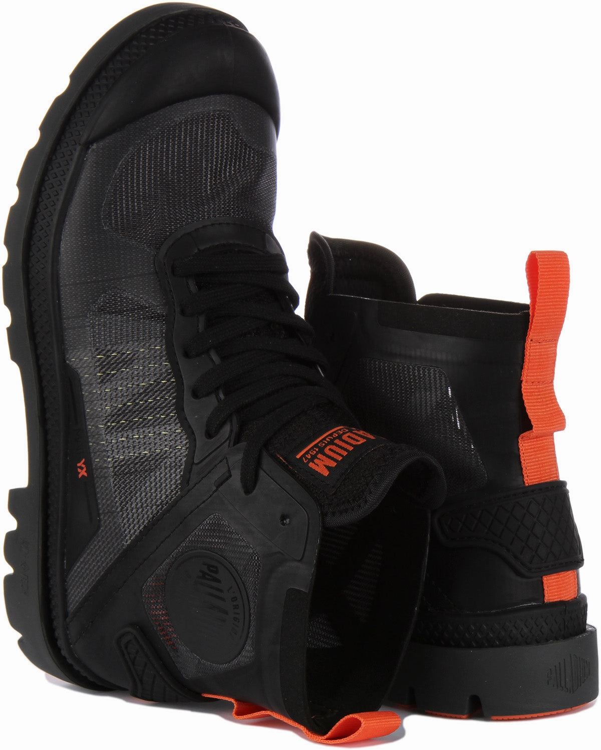 Palladium Pampa Lite In Black Relaxed Fit