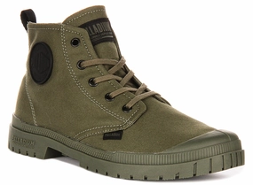 Palladium Pampa SP20 Hi In Olive Boots Adventure Performance