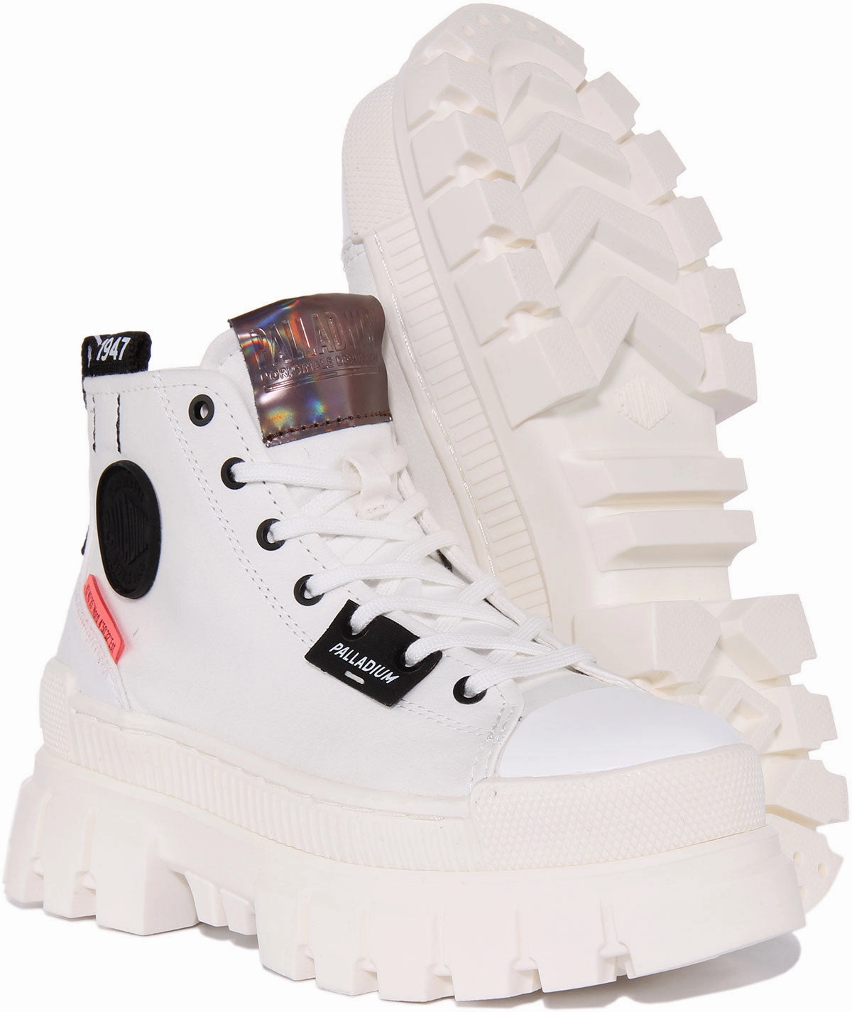 Palladium Revolt Boot Tx In White For Women quick-drying