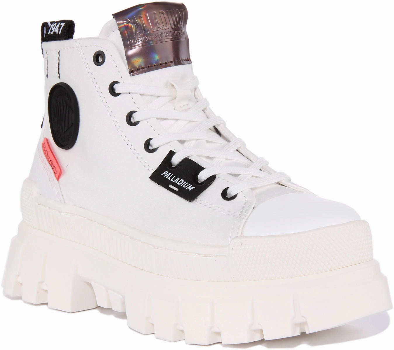 Quick-Dry Comfortable to walk Palladium Revolt Boot Tx In White For Women
