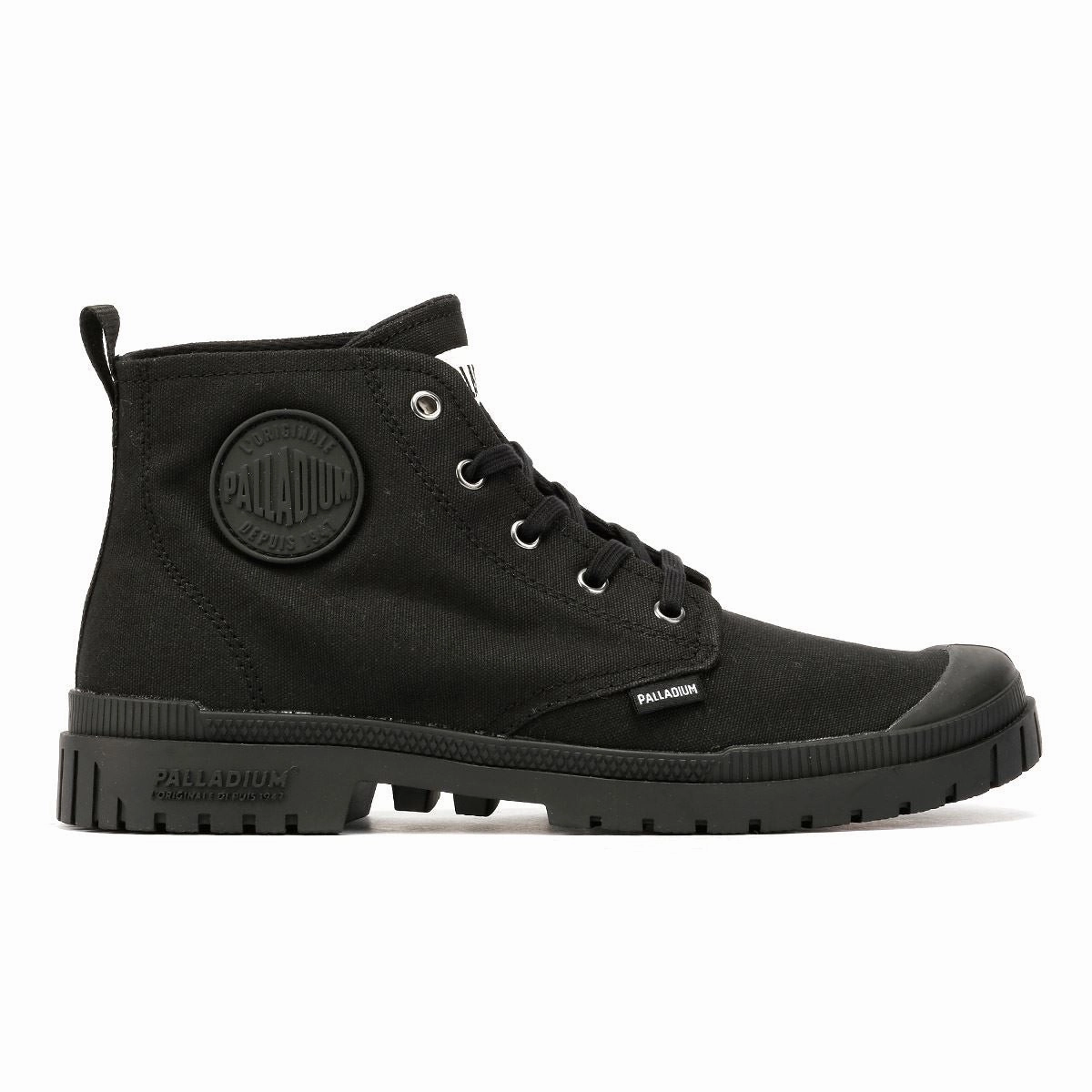 Palladium SP20 Hi CVS Canvas Black Boots Hardwear Feel