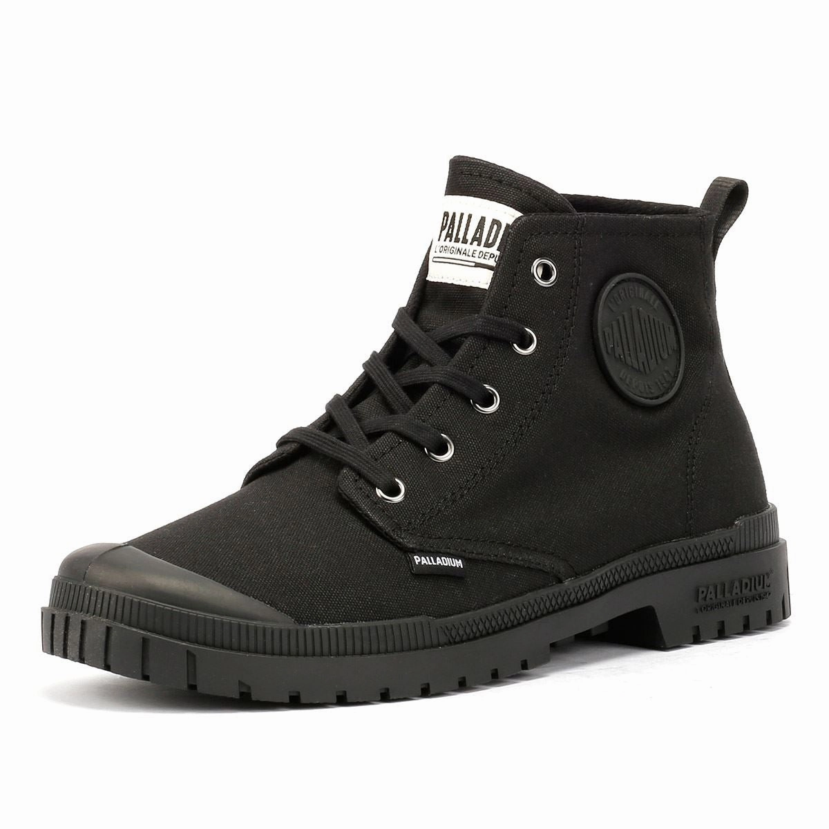 Palladium SP20 Hi CVS Canvas Black Boots Hardwear Feel