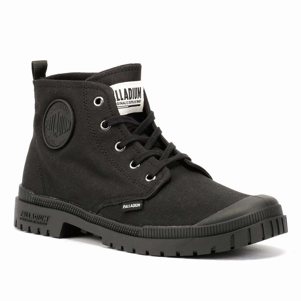 Palladium SP20 Hi CVS Canvas Black Boots Hardwear Feel