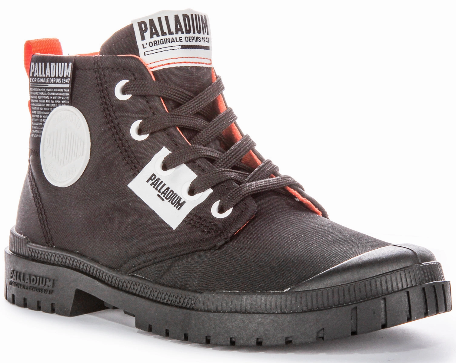 Trail Walk Palladium SP20 Overlab In Black Boots