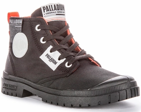 Sleek Function Palladium SP20 Overlab In Black Boots