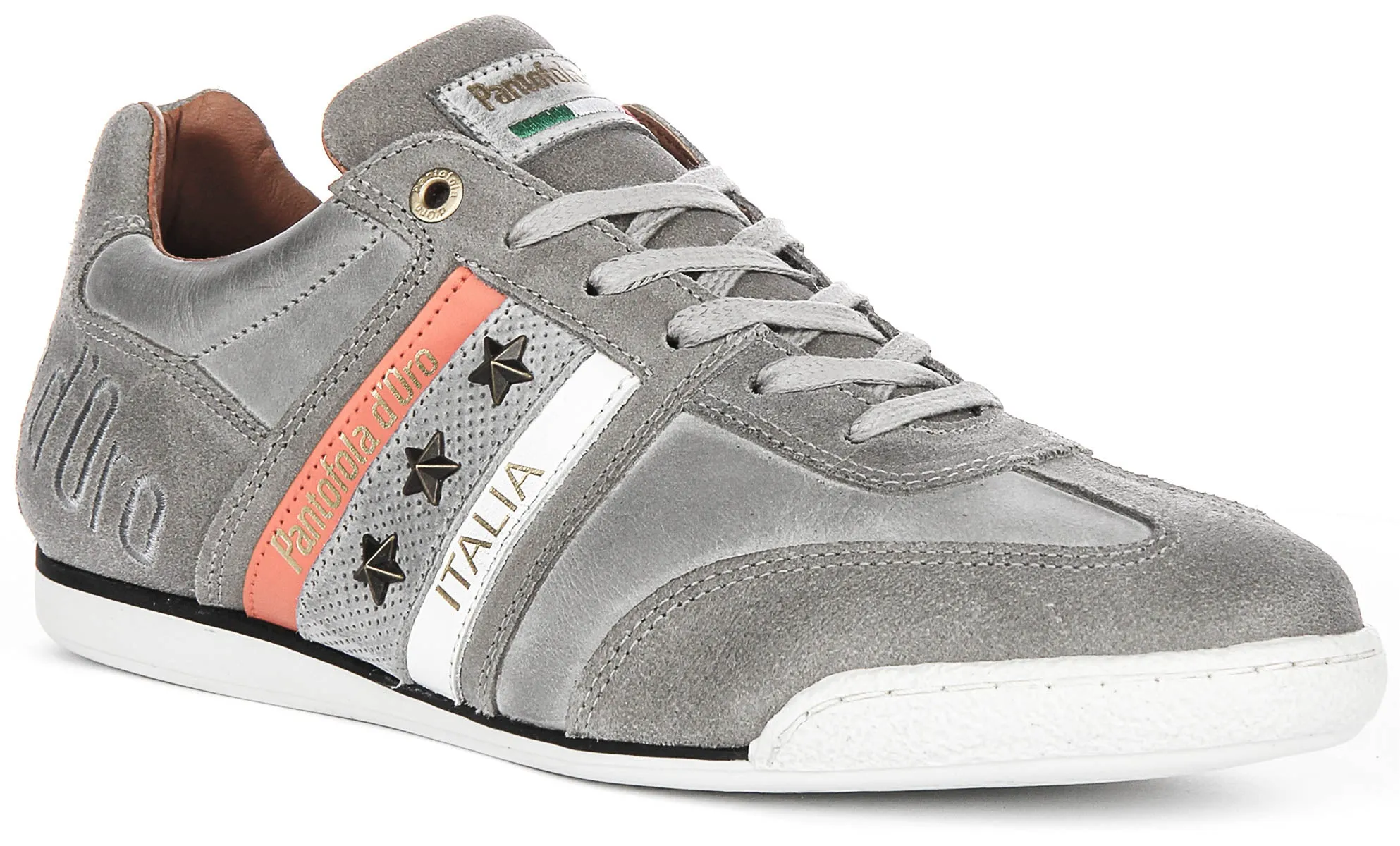 Street Ready Pantofola D'Oro Imola L Stars In Grey For Men