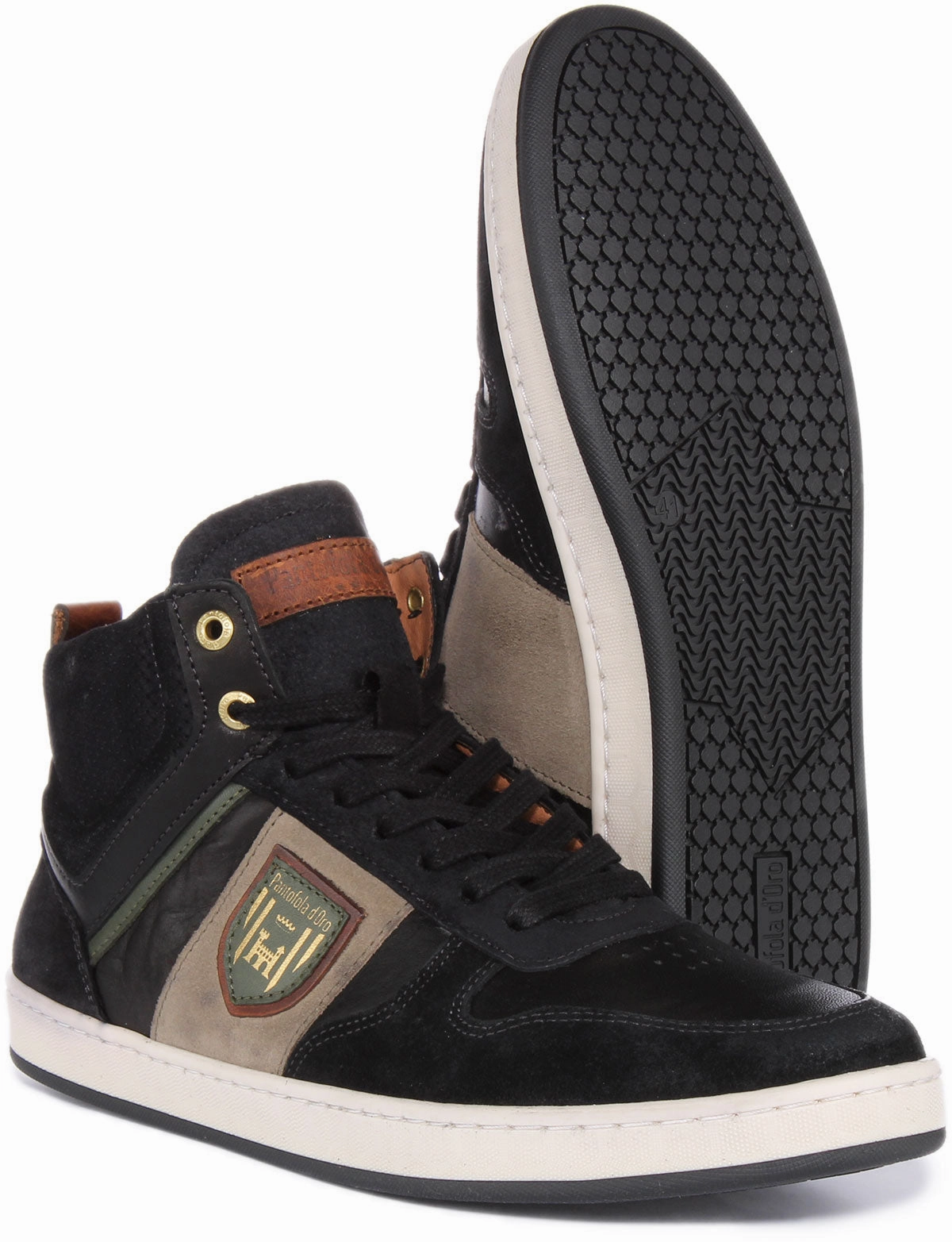 Pantofola D'Oro Palermo Uomo In Black For Men Effort Cushion