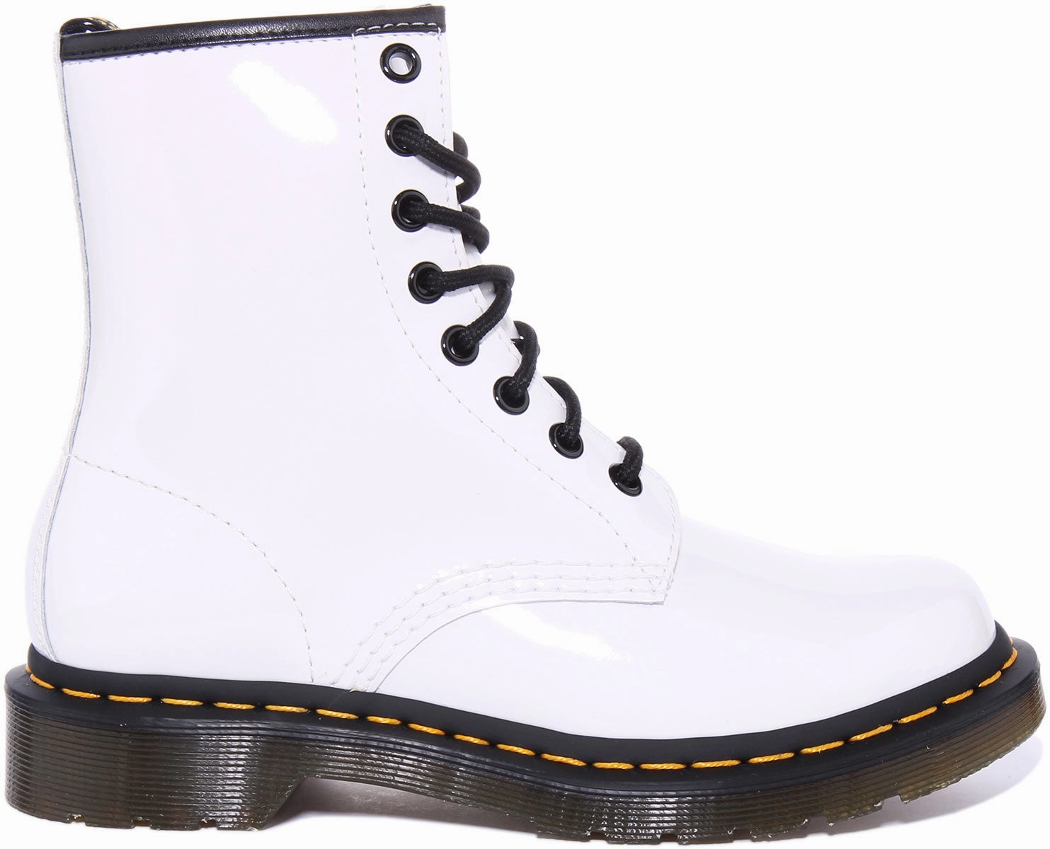 Path Support Dr Martens 1460 W In White Patent For Women