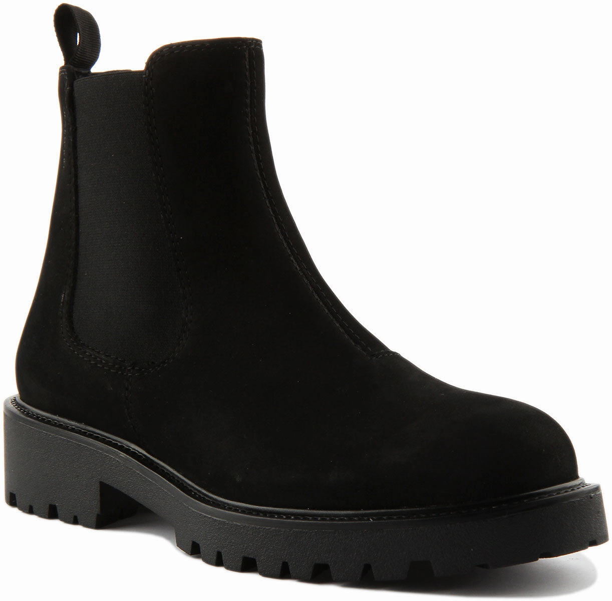 Vagabond Kenova Chelsea Boots In Black For Women High Altitude Fit Heavy Impact Fit