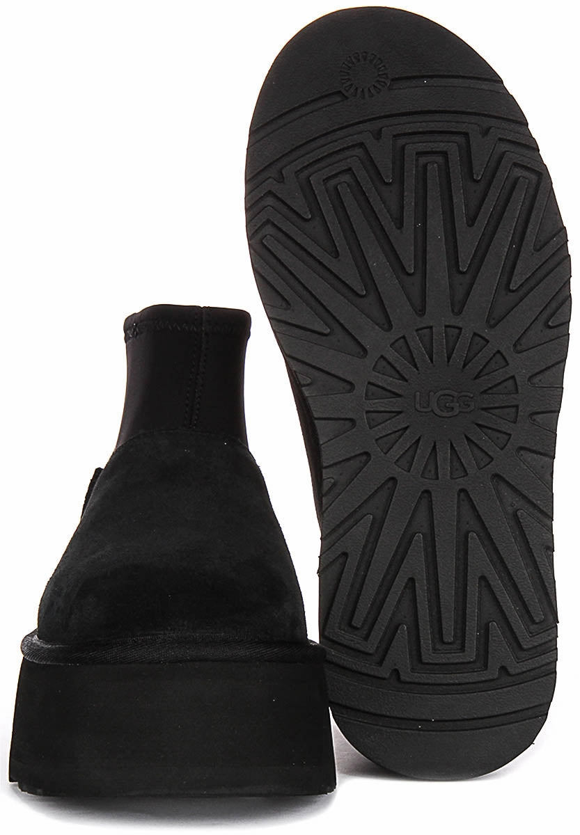 Peak Trek Shoes Ugg Australia Mini Dipper In Black For Women