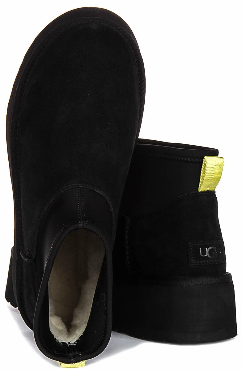 Peak Trek Shoes Ugg Australia Mini Dipper In Black For Women