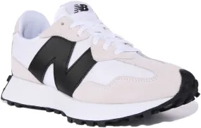 New Balance MS 327 CWB In White Black Durable flexibility Eco Build