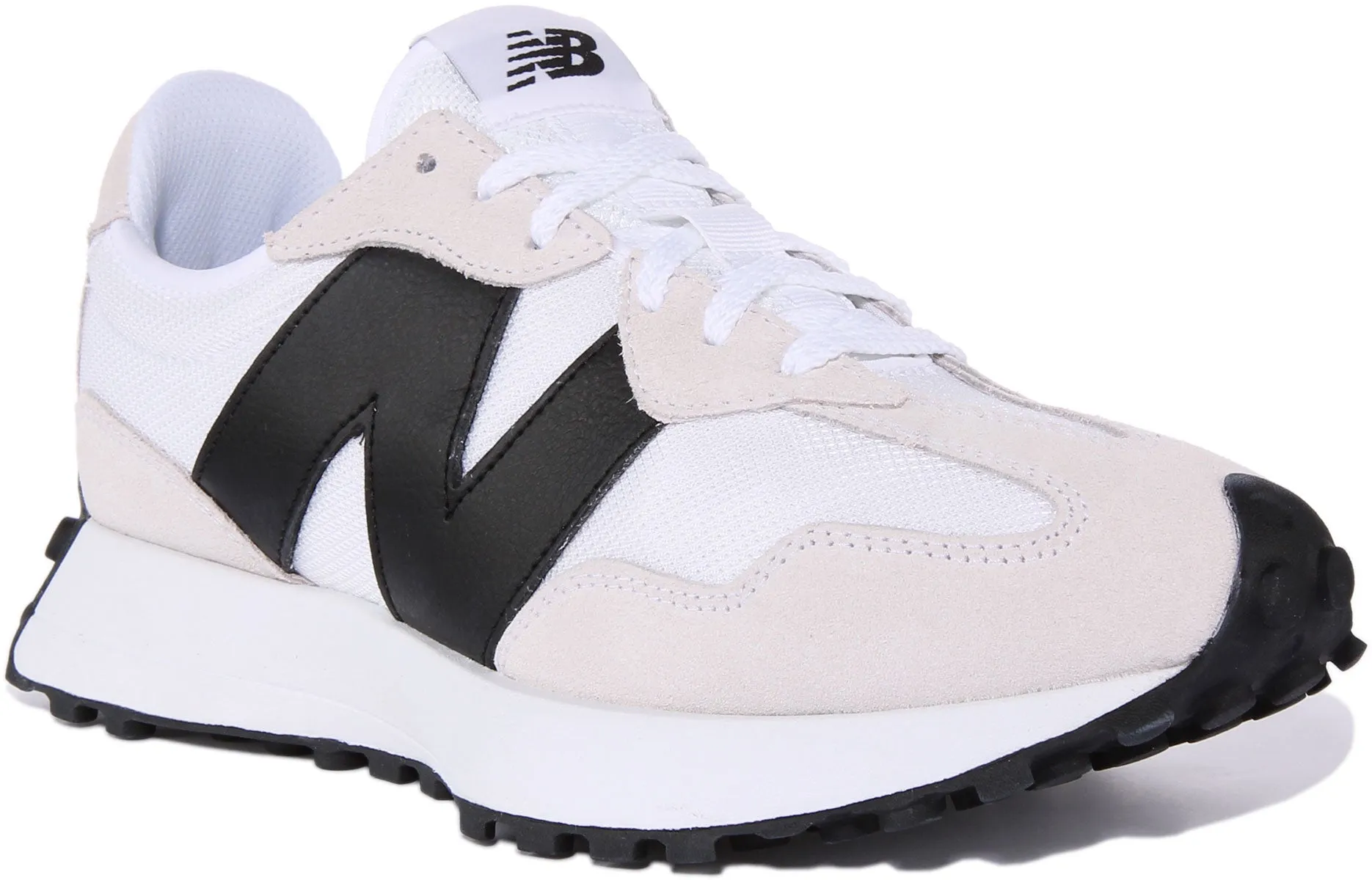 New Balance MS 327 CWB In White Black Muscle Training