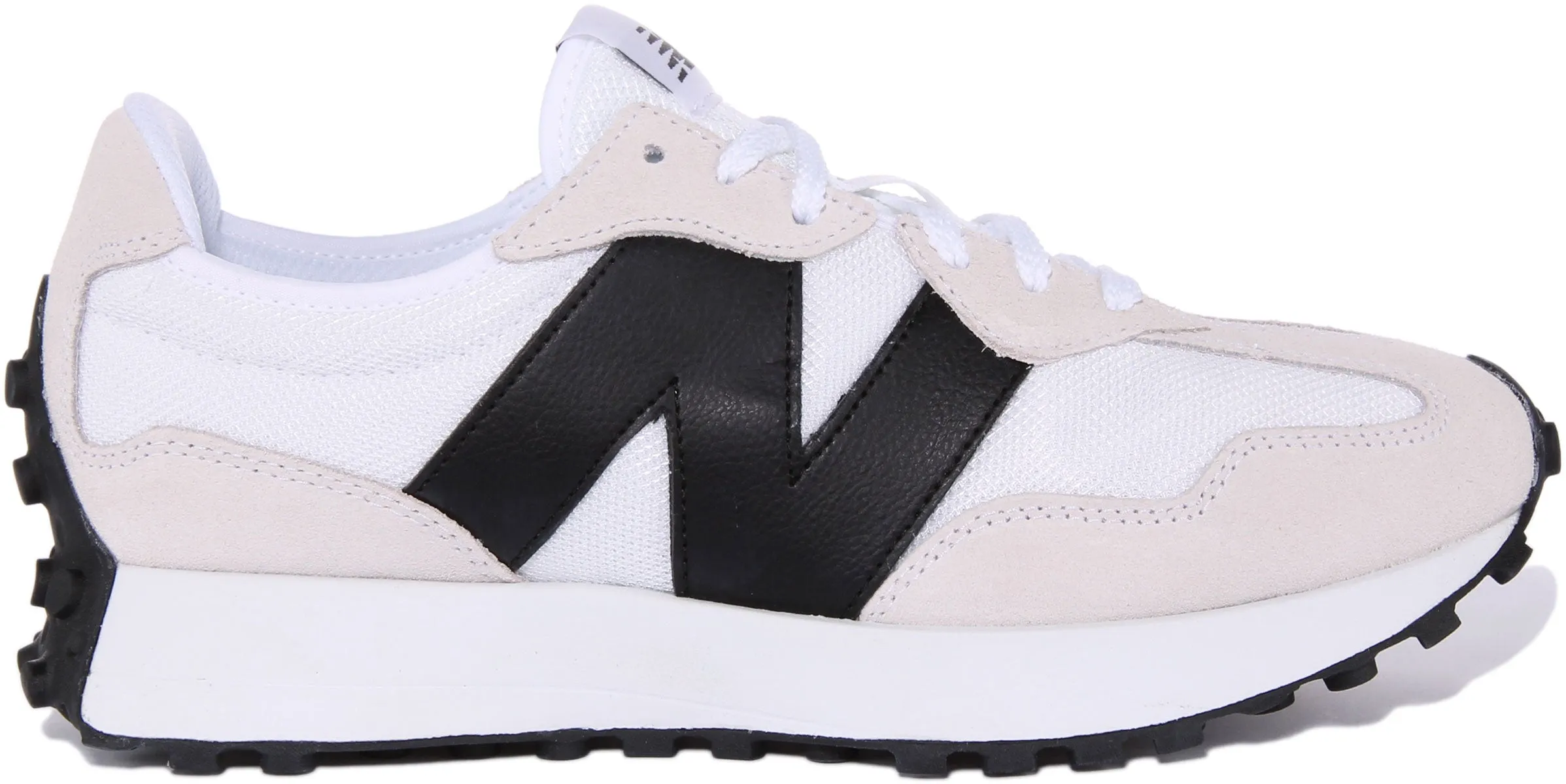 Perfect Shape New Balance MS 327 CWB In White Black