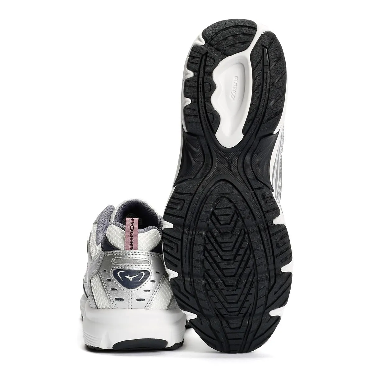 Performance Driven Mizuno MXR Sport Snow White/Lilac/Silver Trainers