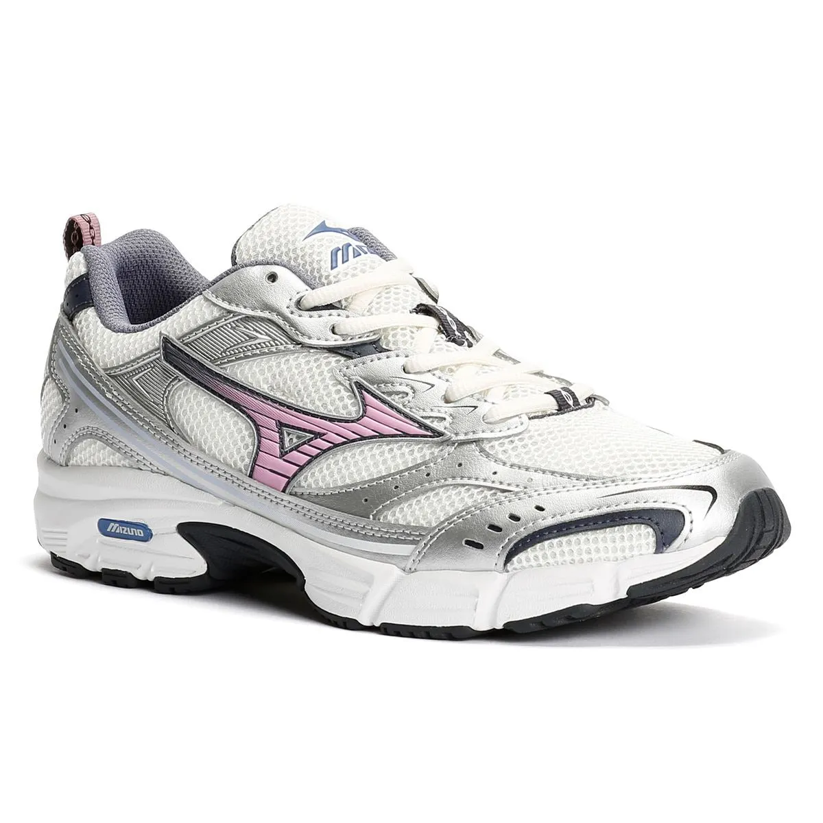 Performance Driven Mizuno MXR Sport Snow White/Lilac/Silver Trainers