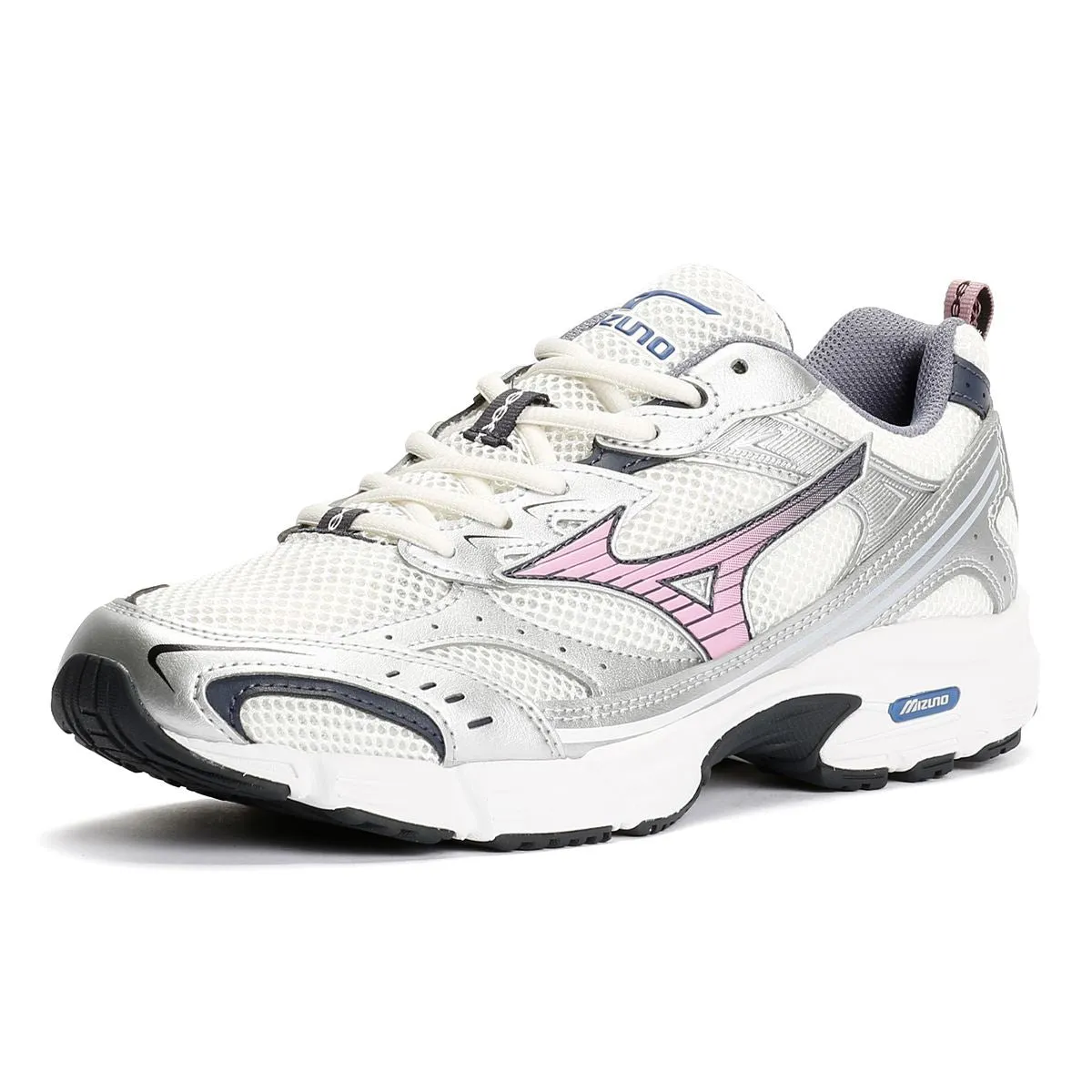 Performance Driven Mizuno MXR Sport Snow White/Lilac/Silver Trainers