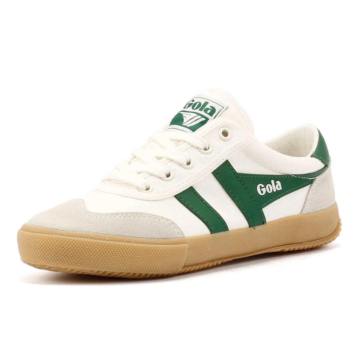 Performance Fit Gola Badminton Women's White/Green Trainers