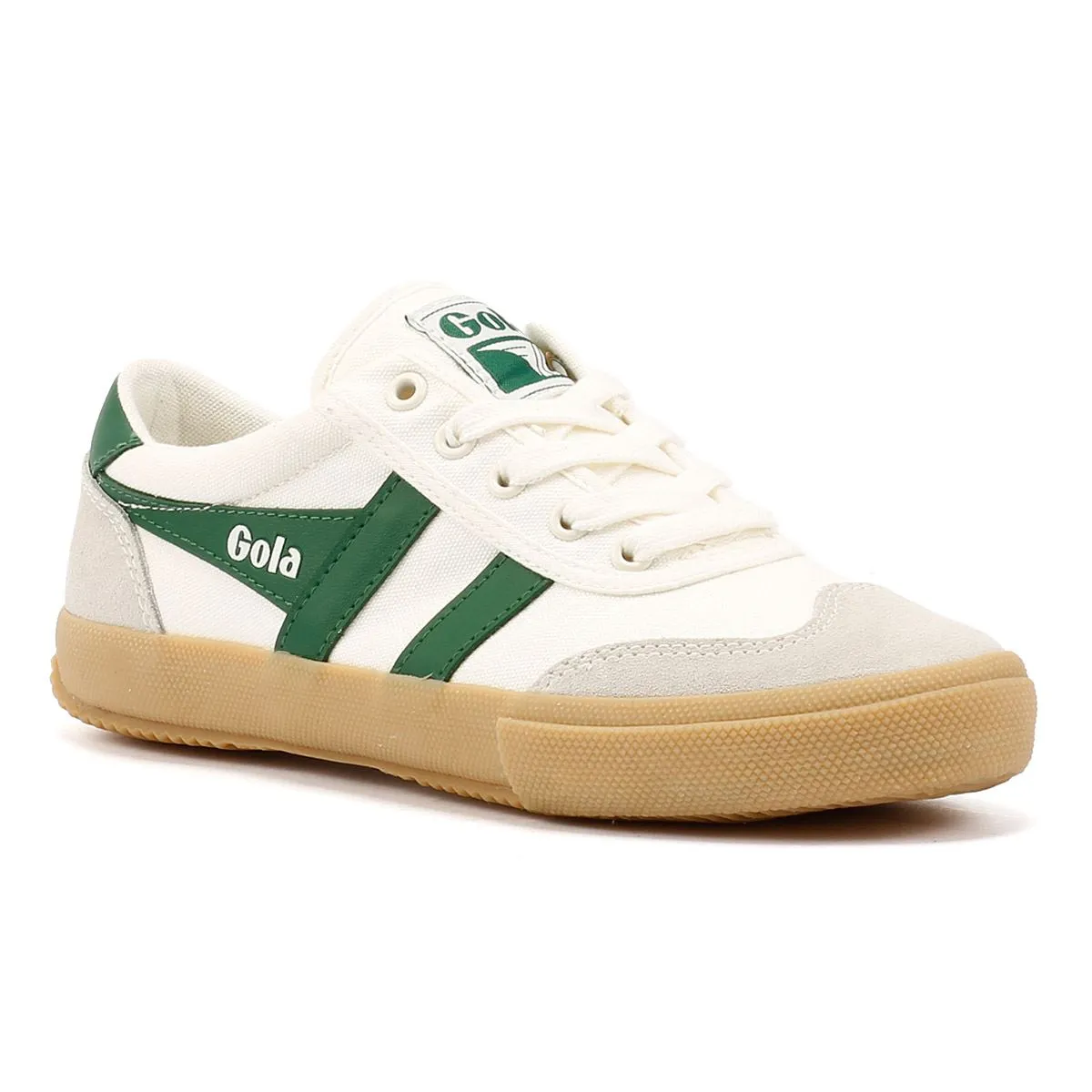 Performance Fit Gola Badminton Women's White/Green Trainers