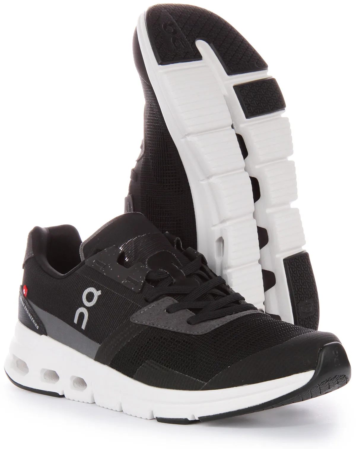 Performance Oriented On Running Cloudrift In Black White For Men