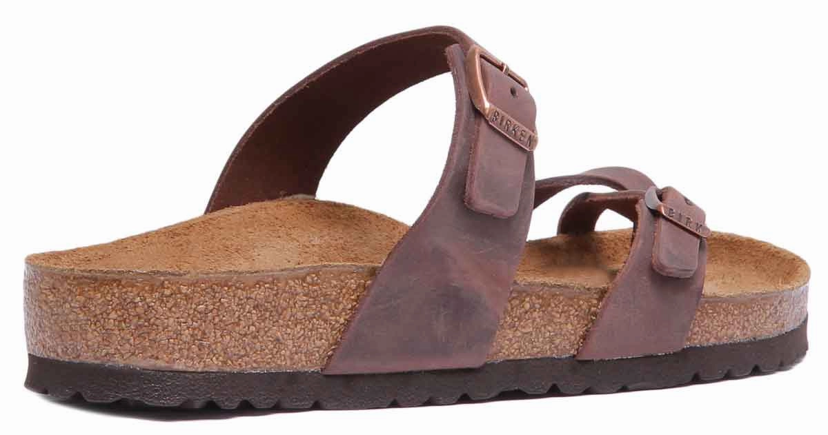 Performance - Centric Birkenstock Mayari In Dark Brown | Regular Fit