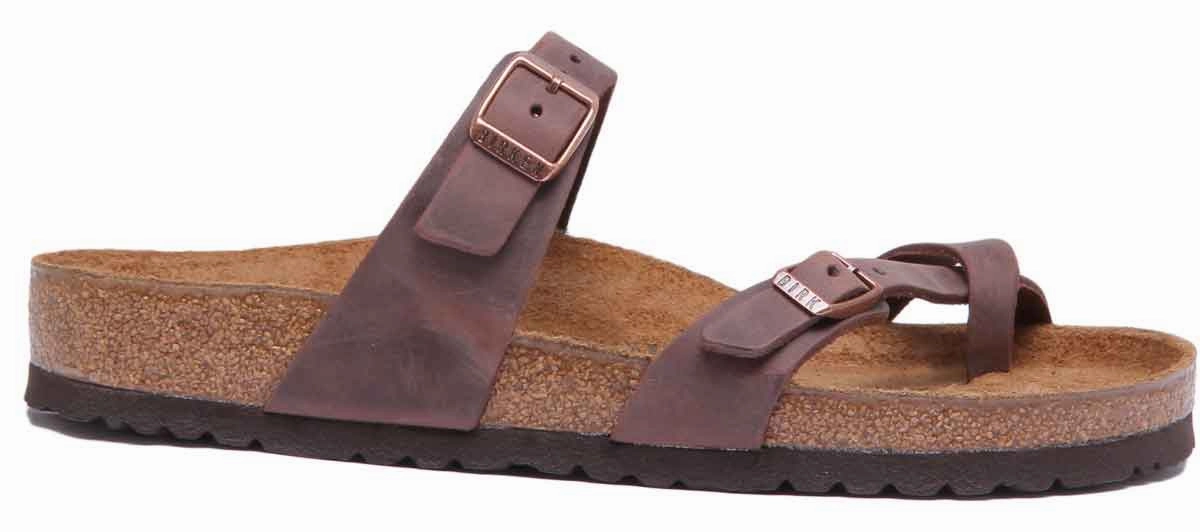 Performance - Centric Birkenstock Mayari In Dark Brown | Regular Fit