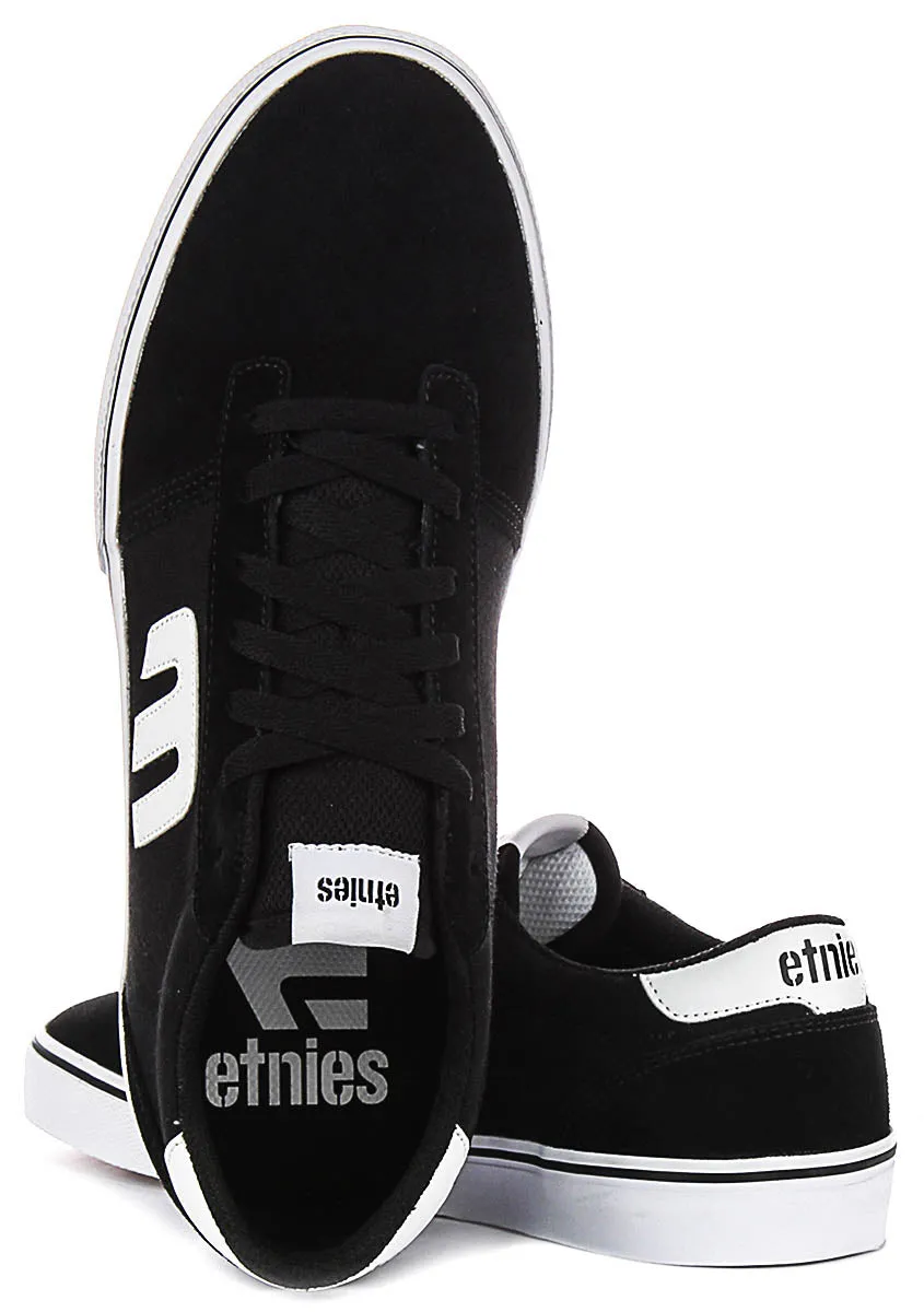 Plush Padding Etnies Calli Vulc In Black White For Men