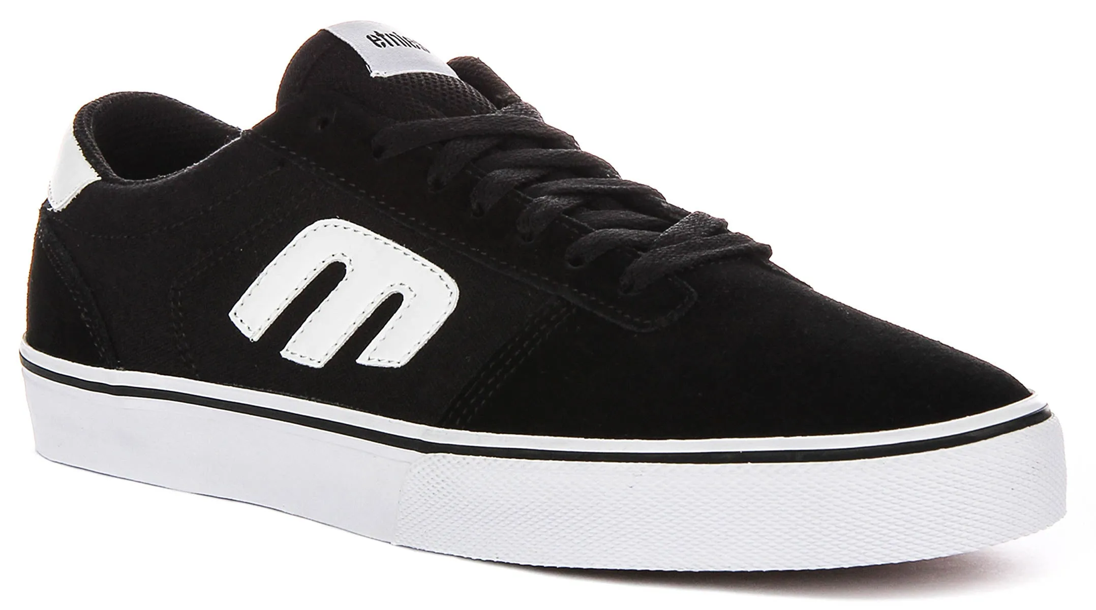 Etnies Calli Vulc In Black White For Men Core Balance Pliable enough to support quick starts and stops