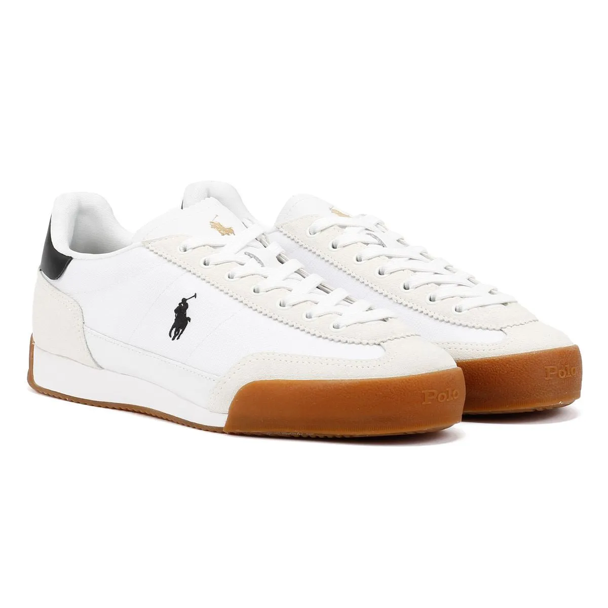 Walk Mode Polo Ralph Lauren Hester Men's White/Black Trainers