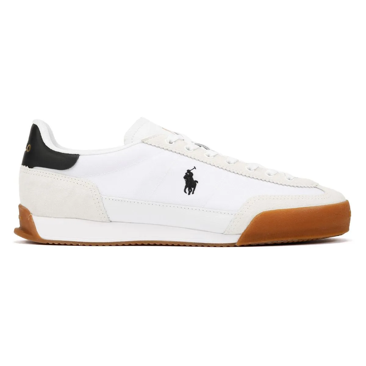 Polo Ralph Lauren Hester Men's White/Black Trainers Impact absorption