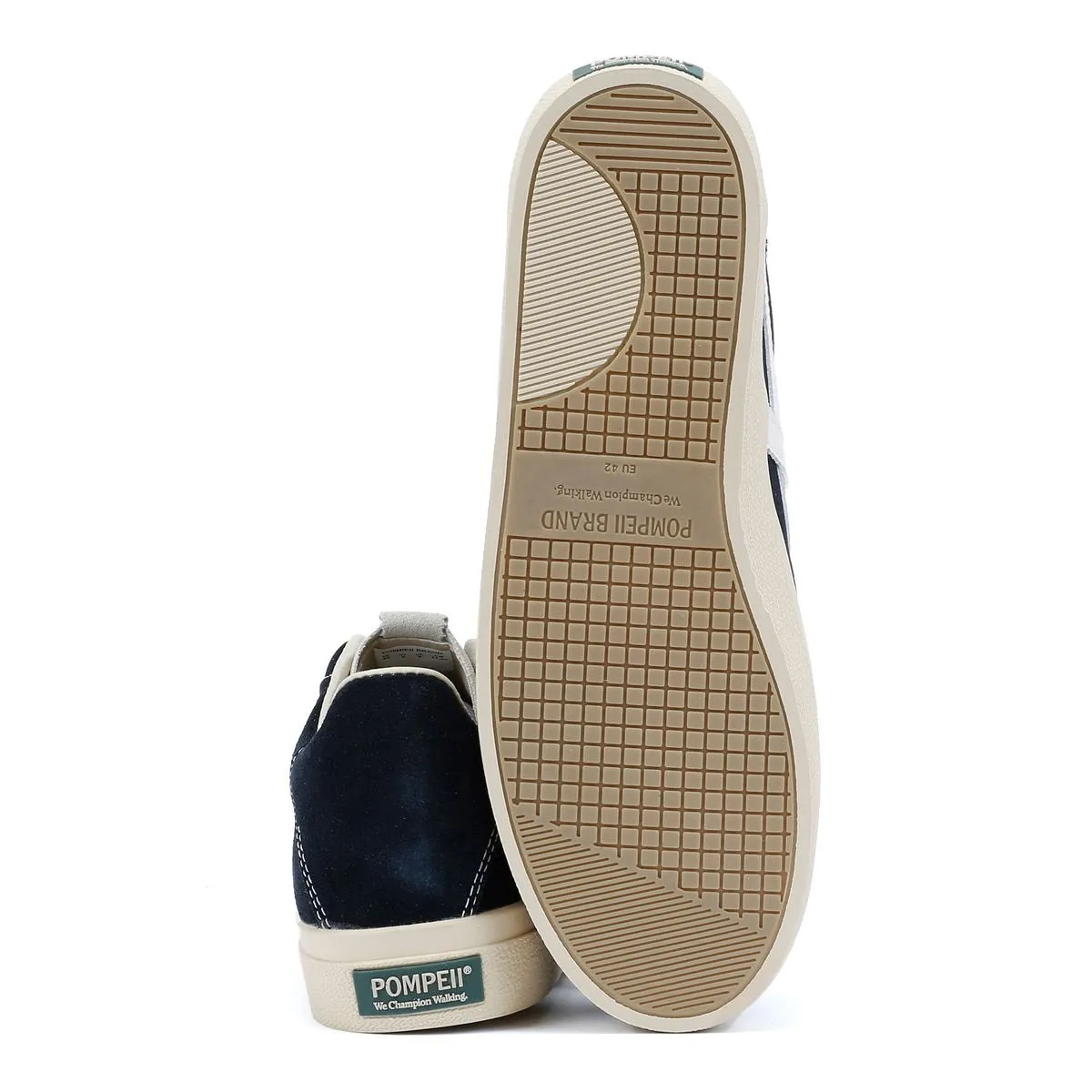 Pompeii Dart Suede Men's Dusk/Ecru Trainers Agile Flex