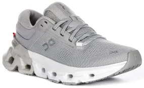 Ideal for indoor and outdoor athletic performance On Running Cloudflyer 5 In Grey White For Men