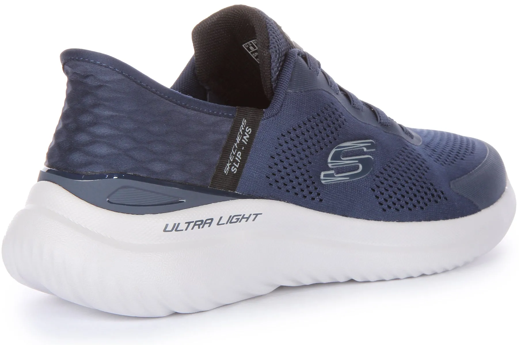 Power Flow Skechers Bounders 2.0 In Navy For Men