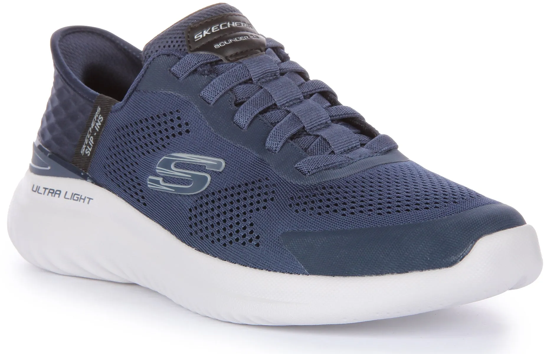 Toe box Core Routine Skechers Bounders 2.0 In Navy For Men