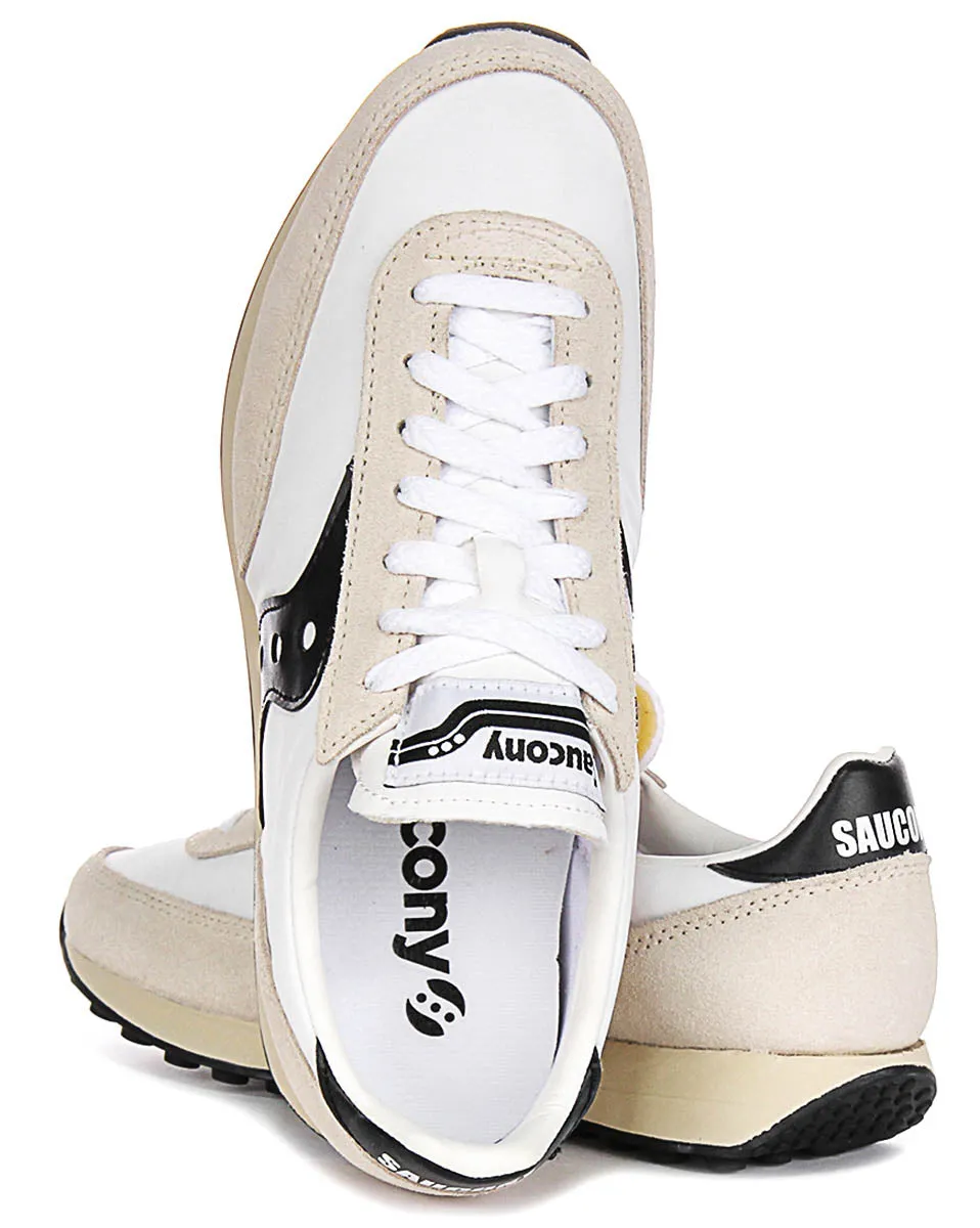 Power Glide Saucony Trainer 80 In White Black