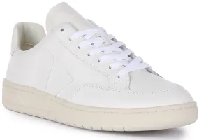 Veja V 12 Leather In White For Men Fast Drying