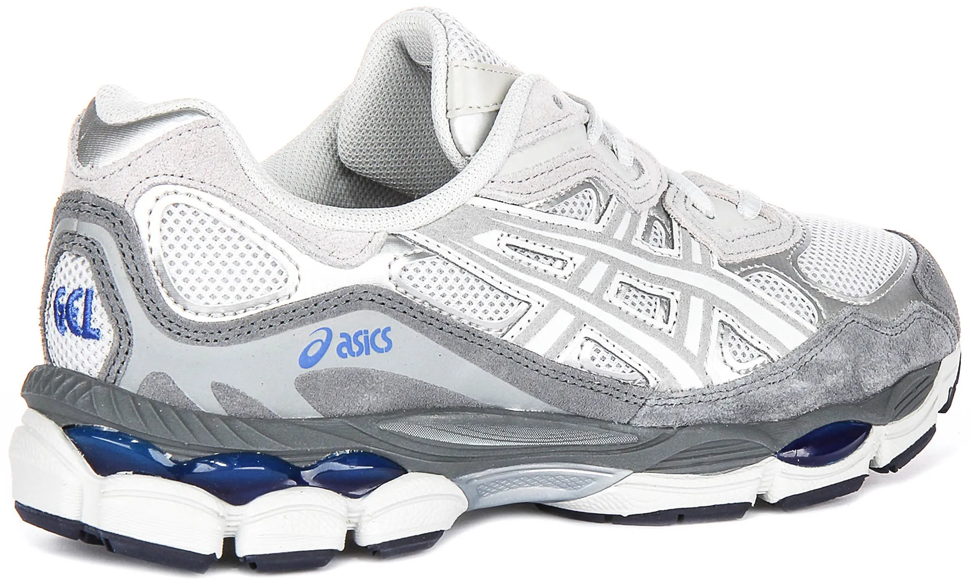 Power return Asics Gel NYC In Grey For Unisex