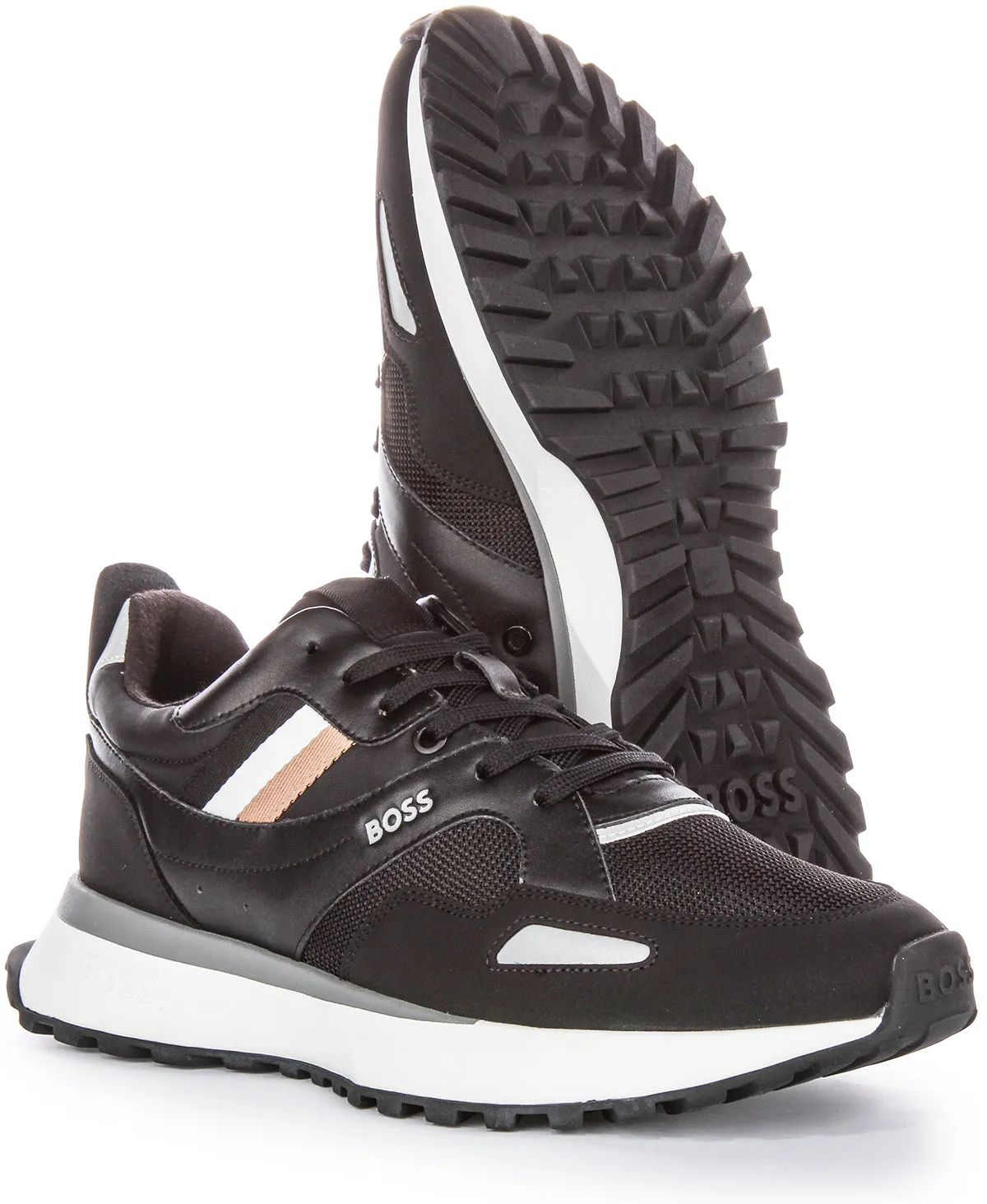 Power Step Boss Jonah Runner Mx N In Black White