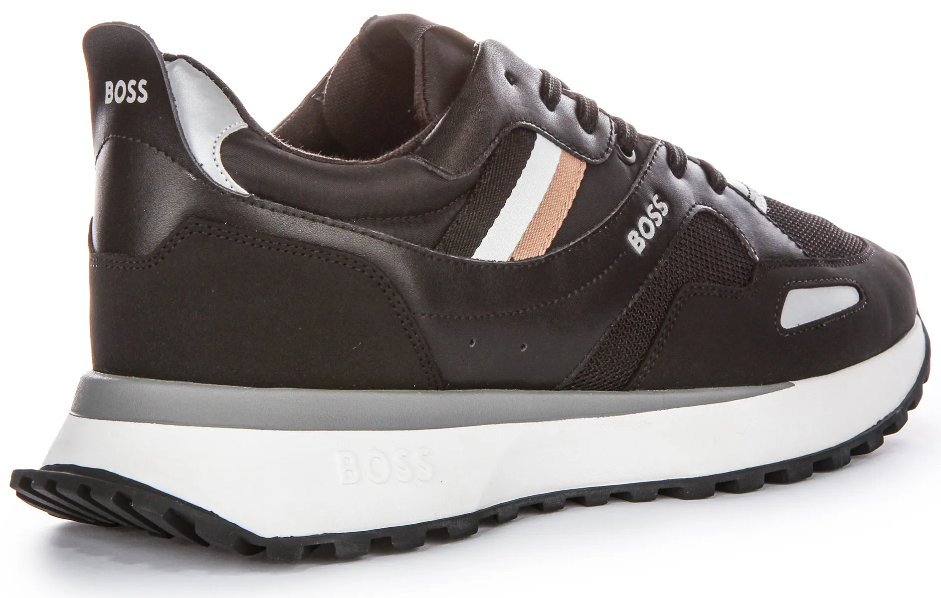 Power Step Boss Jonah Runner Mx N In Black White