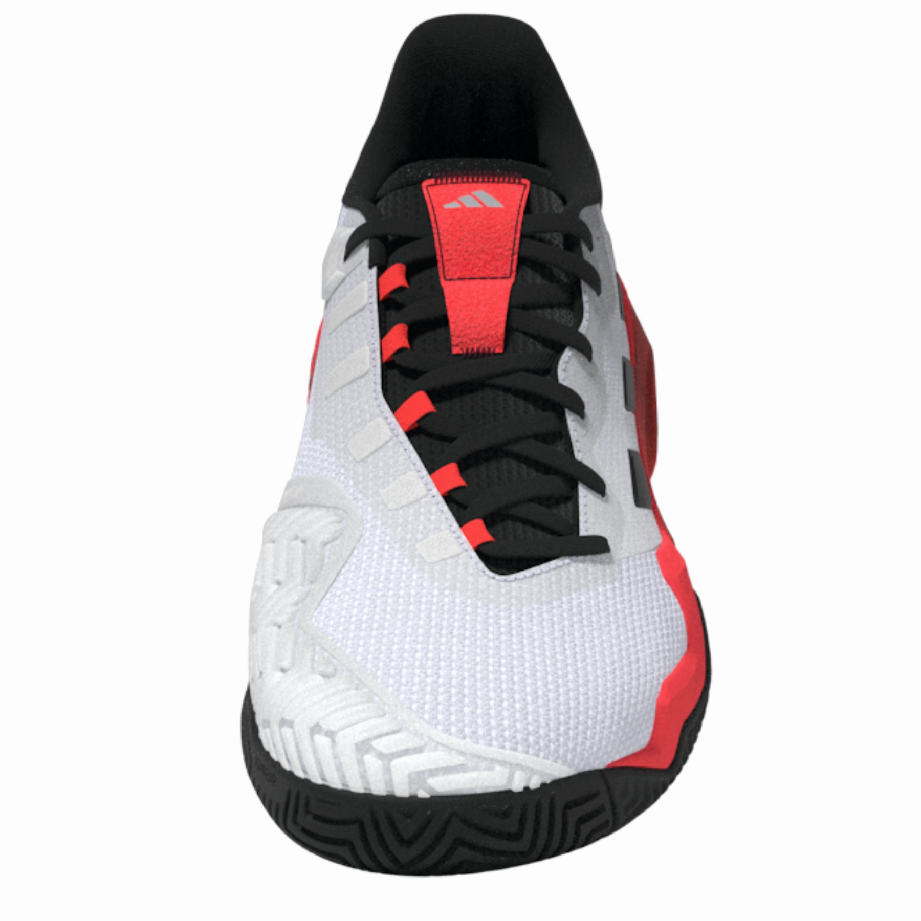 Power - Charge Adidas Barricade 13 Mens Tennis Shoes - Cloud White/Core Black/Lucid Red