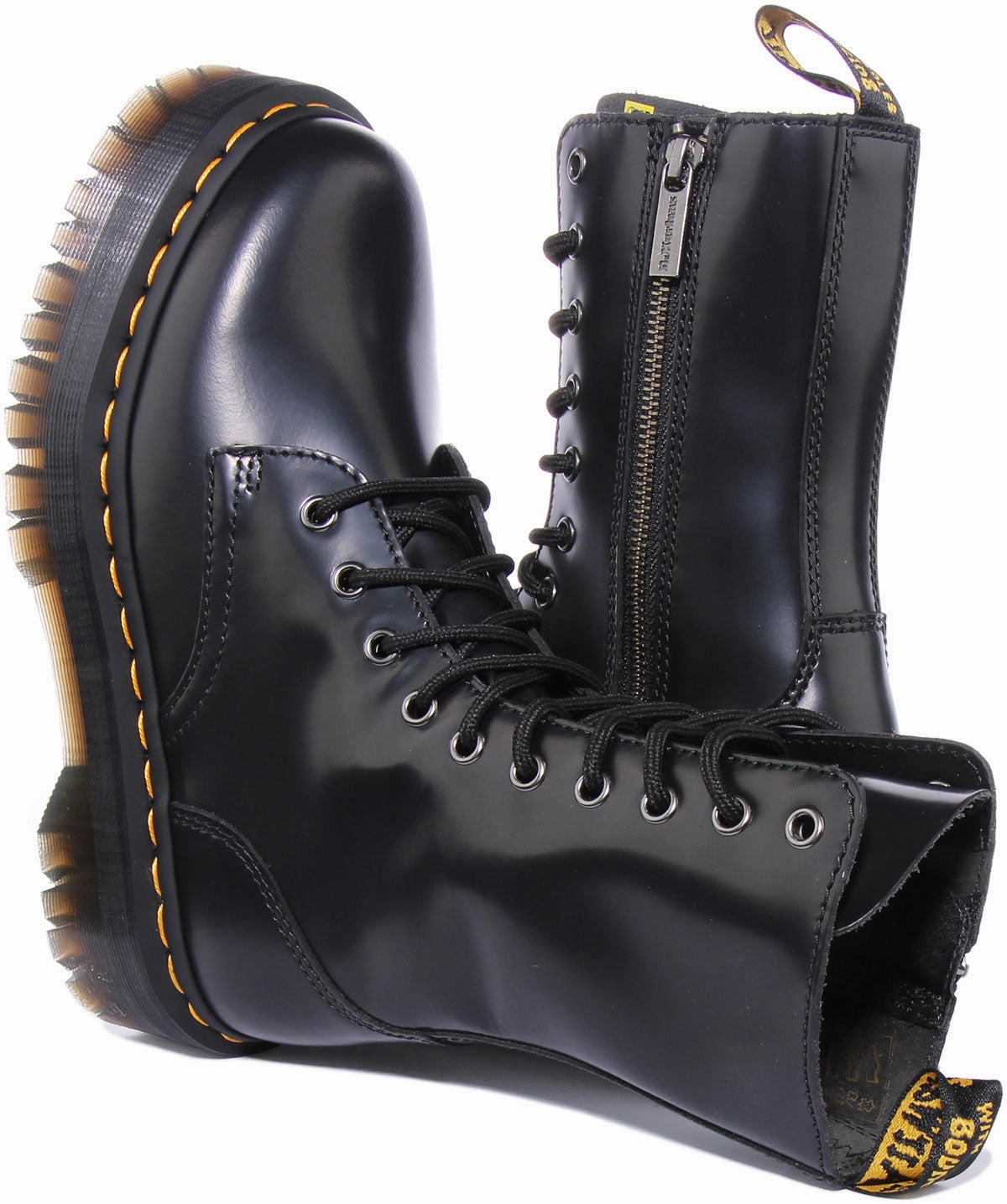 Power Grip Dr Martens Jadon Hi In Black