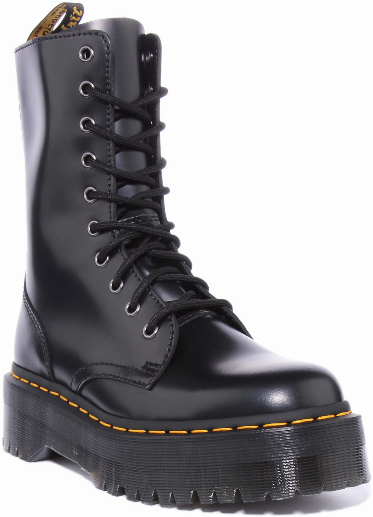Long Hike Support Ultra Traction Dr Martens Jadon Hi In Black