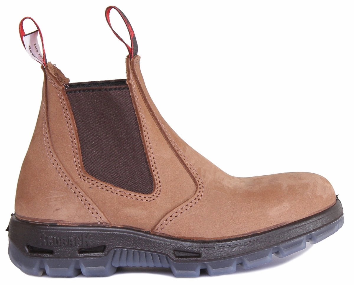 Practical Red Back UBCH Chelsea Boots