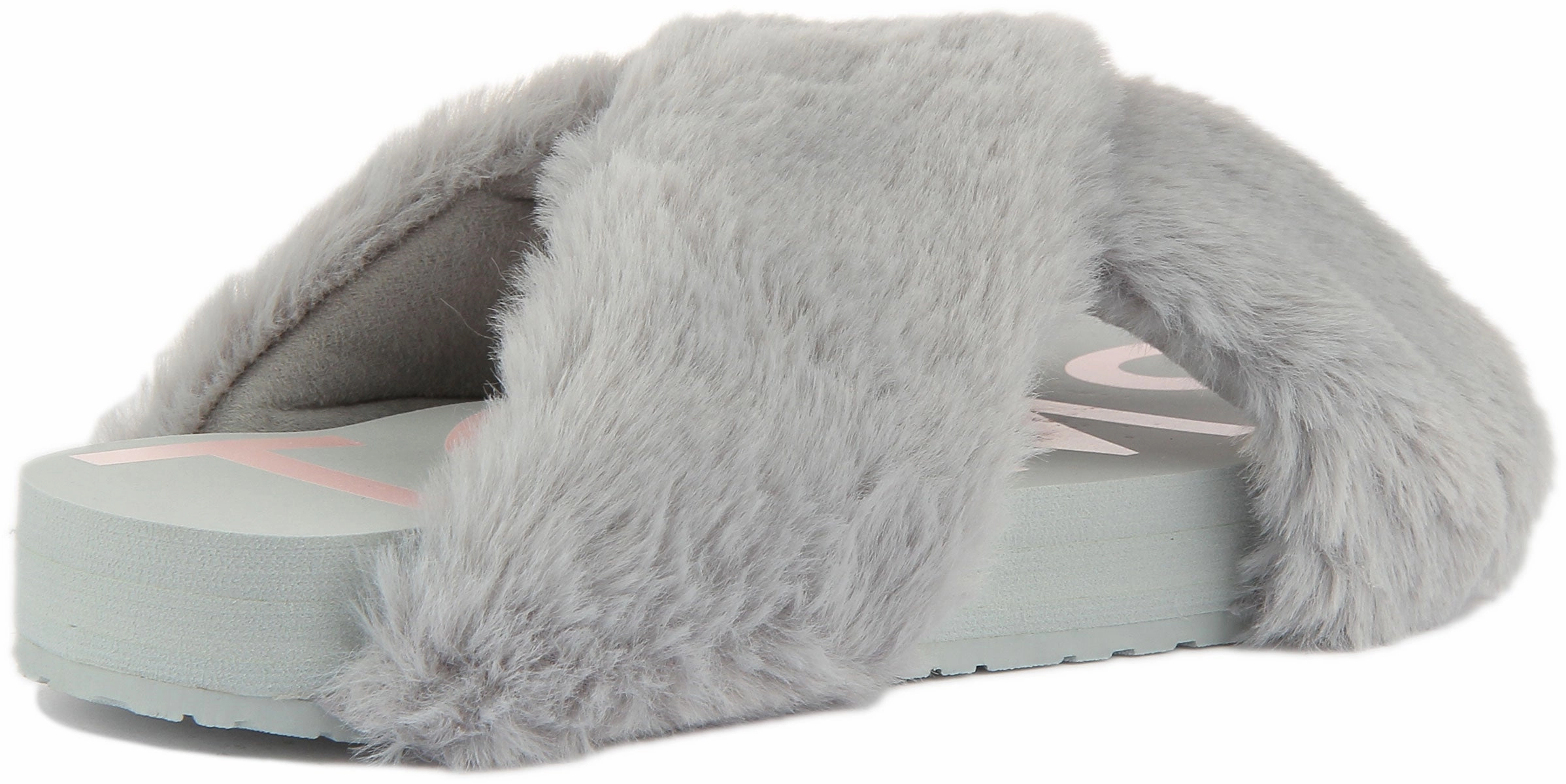 Practical Style Toms Susie Eva Slippers In Grey For Women