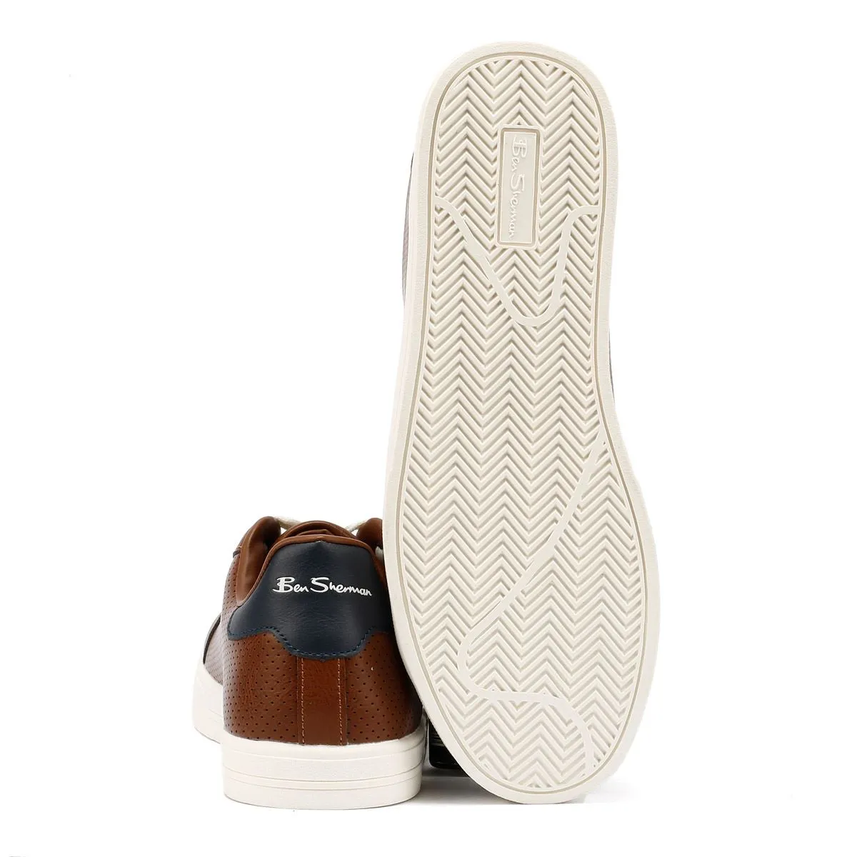 Precision engineered Ben Sherman Chase Men's Tan Trainers