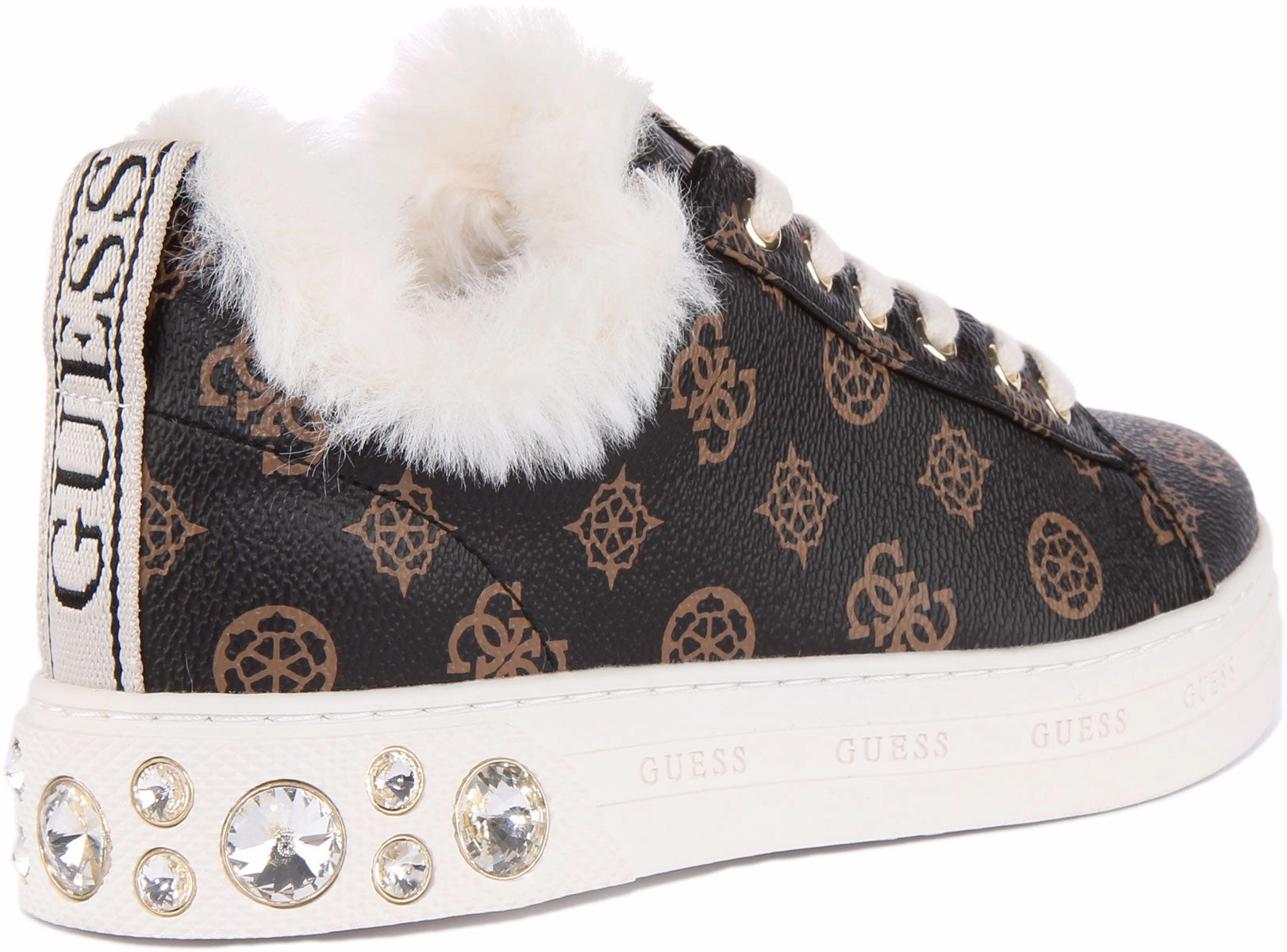 Precision engineered Guess Rivet 4G In Brown For Women